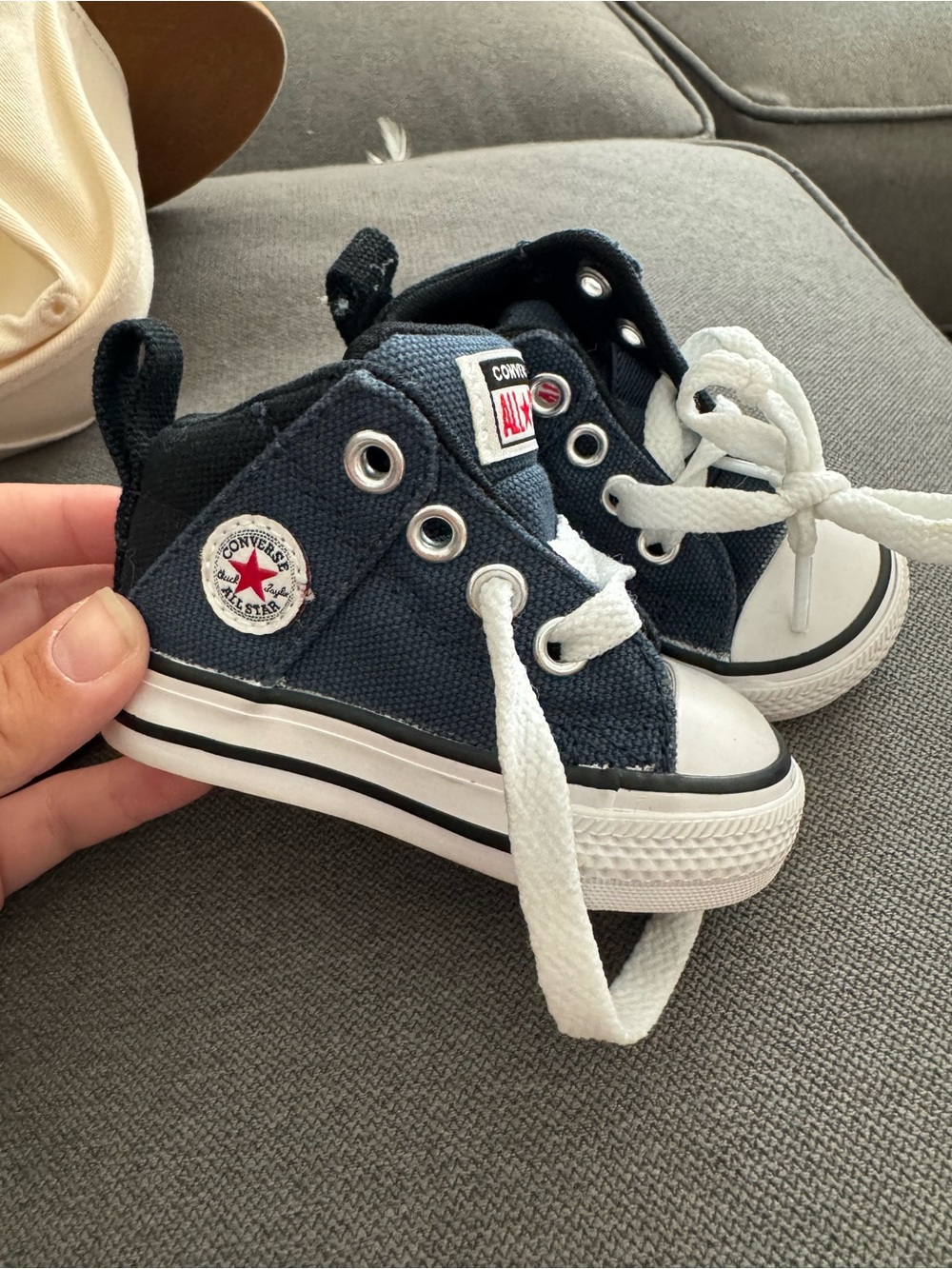Converse baby' Navy Chuck Taylor All Star High Top Sneakers